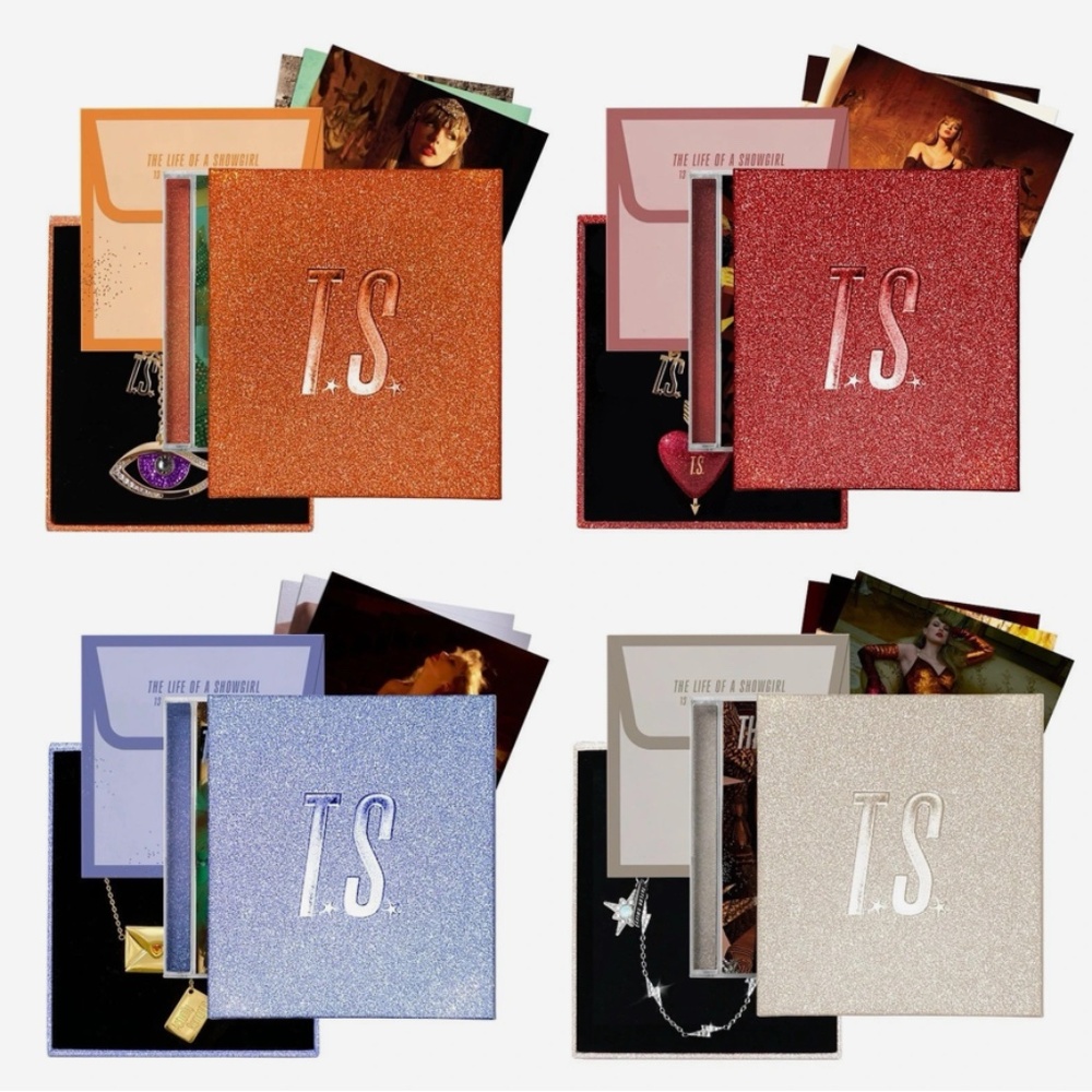 Taylor Swift - The Life of a Showgirl LIMITED Release Deluxe CD Set Of 4